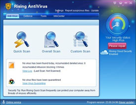 darmowy antywirus Rising Antivirus Free Edition